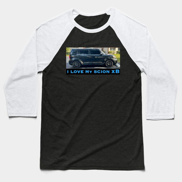 Scion xB 2nd Gen Baseball T-Shirt by ZerO POint GiaNt